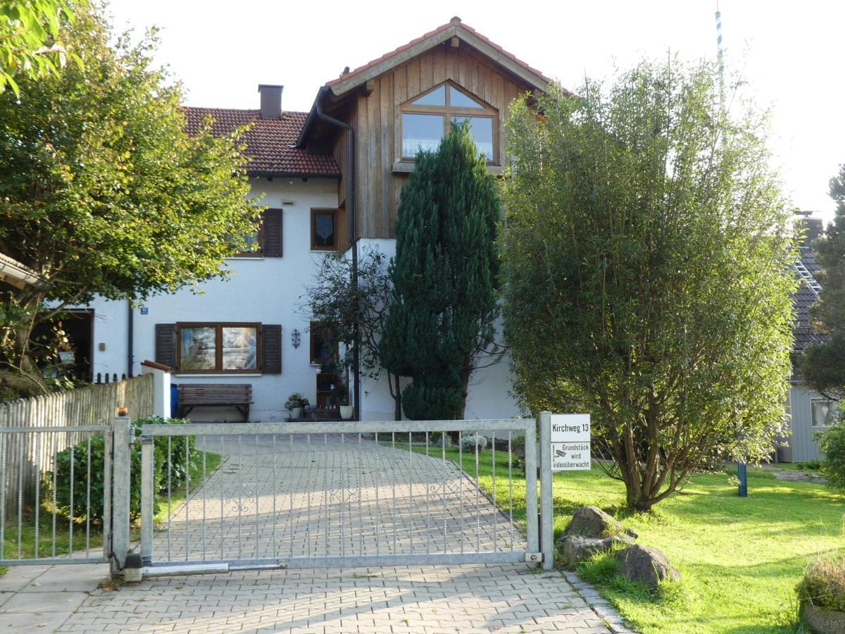 Ferienwohnung Bergblick Hohenpeissenberg Bagian luar foto